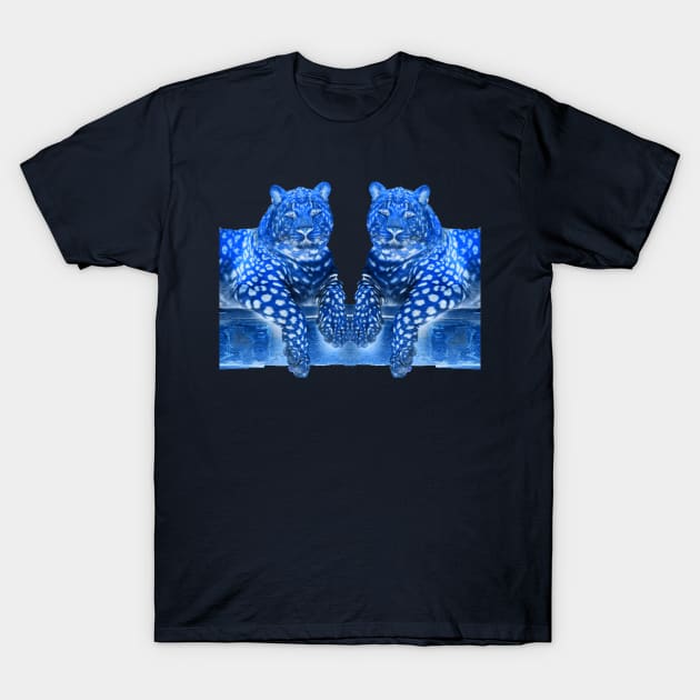 Two leopards T-Shirt by mmuzanic